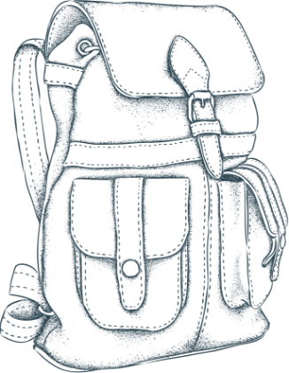 Backpack Drawing